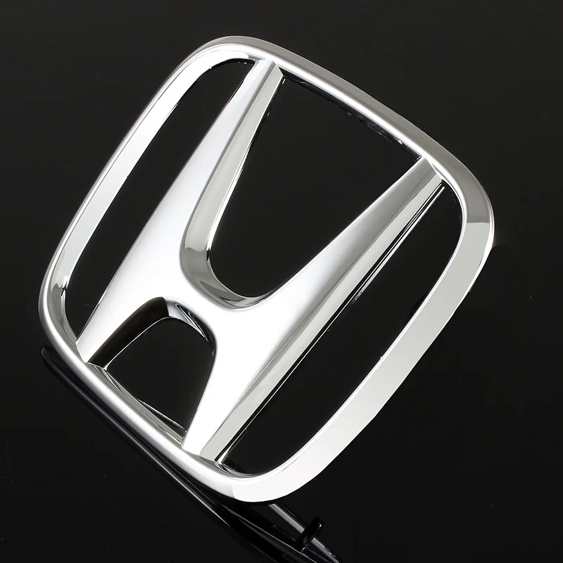 Honda Chrome Front & Rear "H" Emblem Set for 2006 - 2008 Civic Coupe 2DR - Image 6