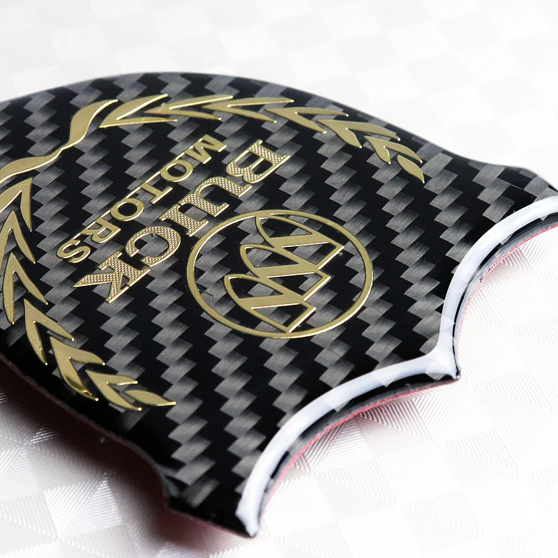 Buick Gold 3D Carbon Fiber Emblem Sticker - Image 4