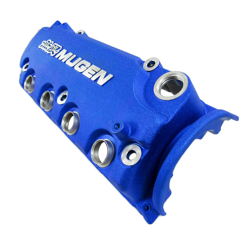 Mugen Blue Engine Valve Cover for Honda Civic SOHC VTEC - Image 5