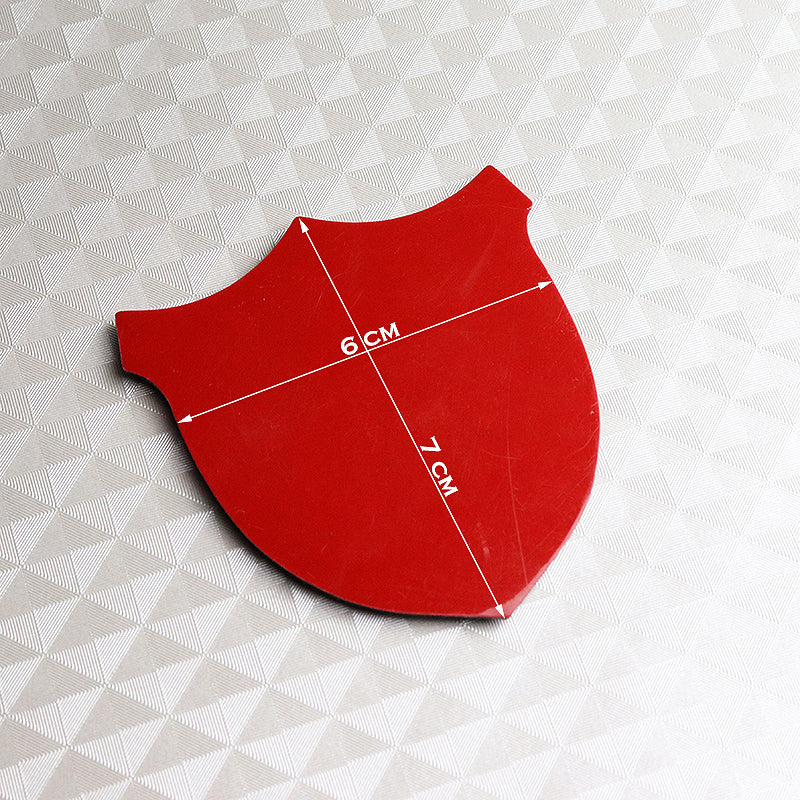 Mazda Gold 3D Carbon Fiber Emblem Sticker - Image 4
