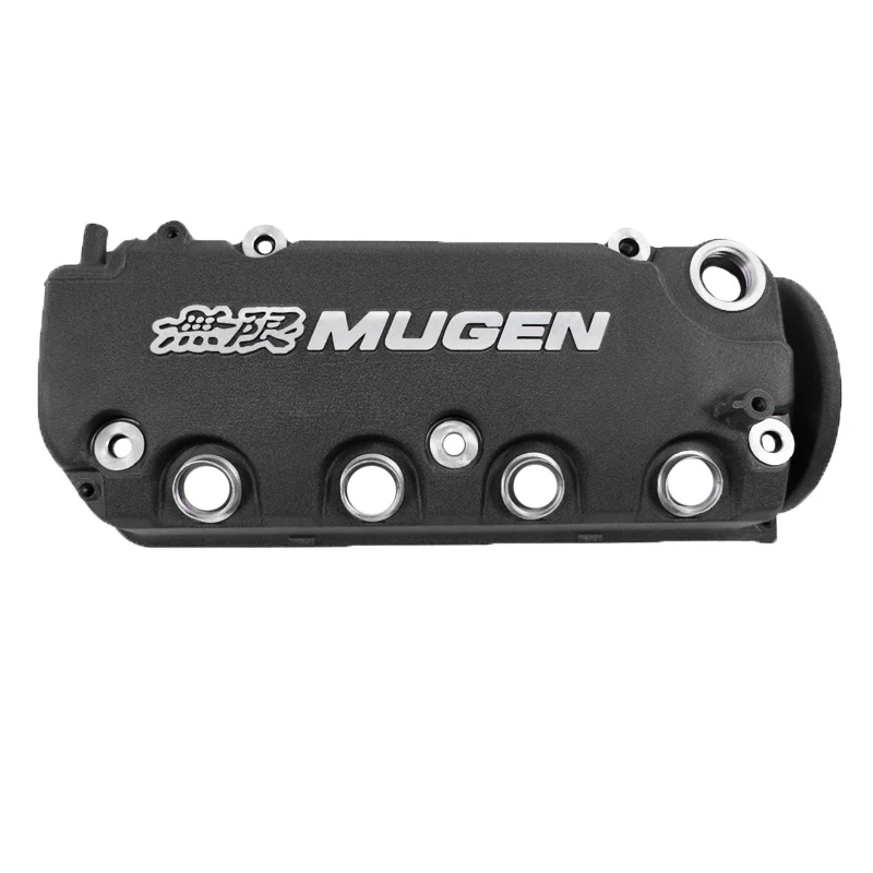 Mugen Black Set Racing Rocker Engine Valve Cover with Oil Cap for Honda Civic D15 D16 D16Y8 D16Y7 VTEC SOHC - Image 10