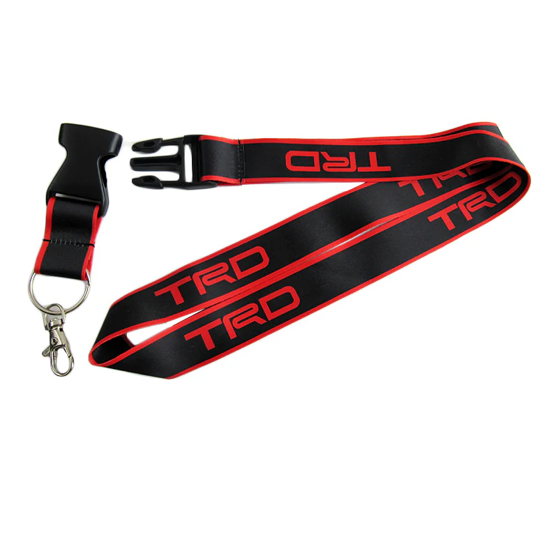Toyota TRD Black & Red Keychain Lanyard - Image 4